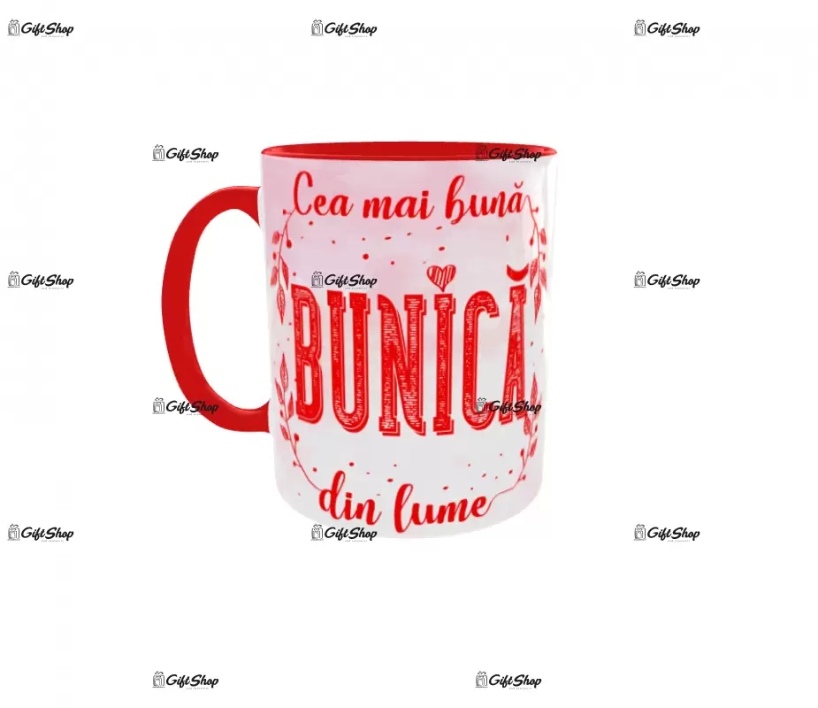 Cea mai buna bunica din lume, cana ceramica, 330ml, cgs1082b